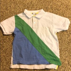 Funky striped Hartstrings polo size 5